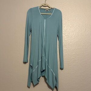 Soft Surroundings Sky Blue Knit Top